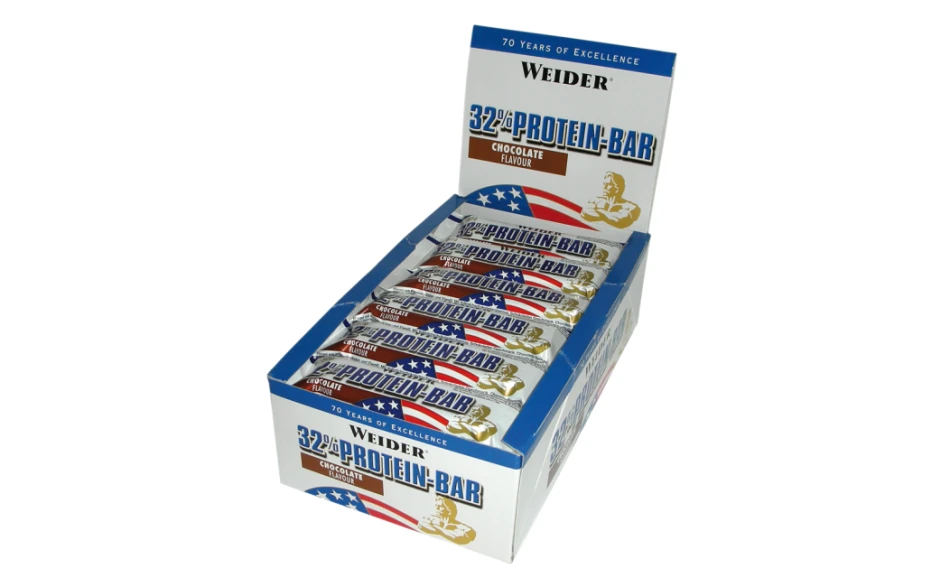 Weider 32% Protein Bar - 24x 60g Riegel – Bild 6