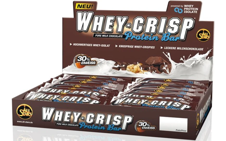 All Stars Whey Crisp Bar - 25 X 50g Riegel â Bild 2