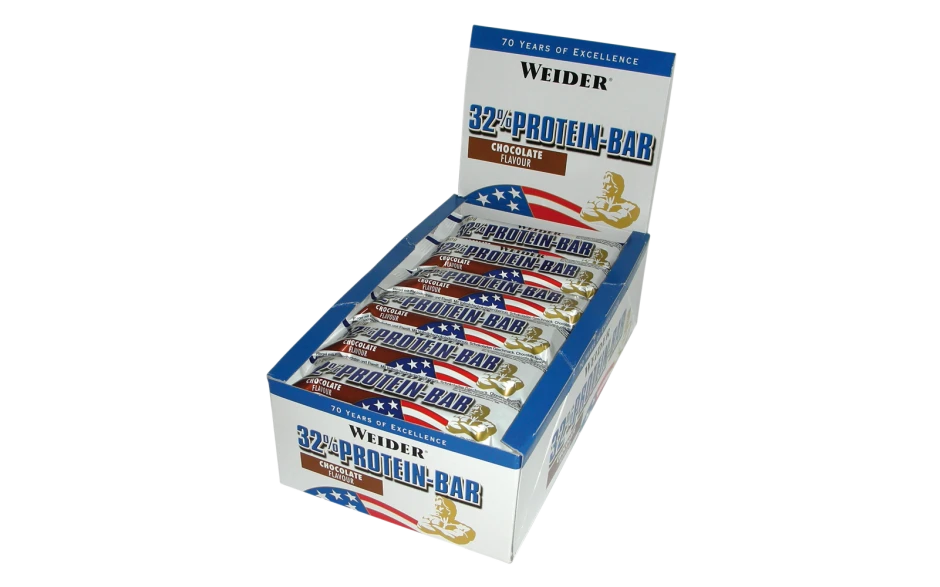 Weider 32% Protein Bar - 24x 60g Riegel – Bild 3