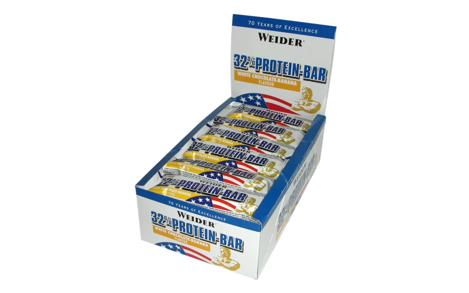 Weider 32% Protein Bar - 24x 60g Riegel – Bild 8