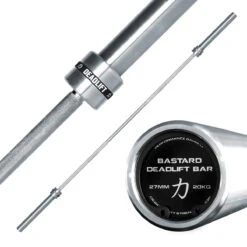 Bastard Deadlift Bar, Chromschaft