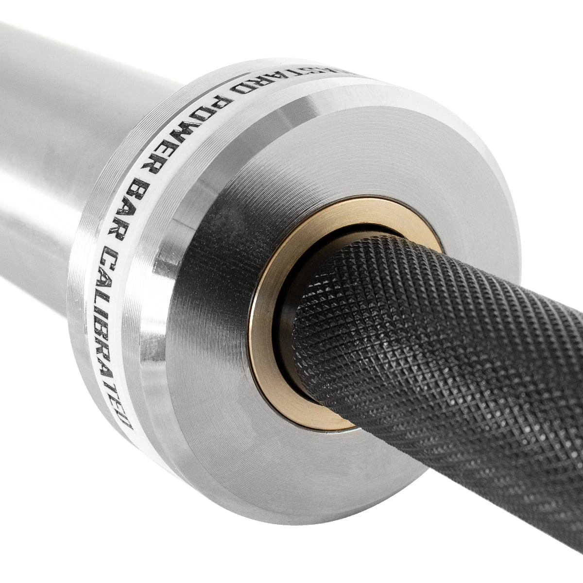 Kalibrierte 20kg Bastard Power Bar - Schwarzer Hantelschaft, IPF Zertifiziert – Bild 4