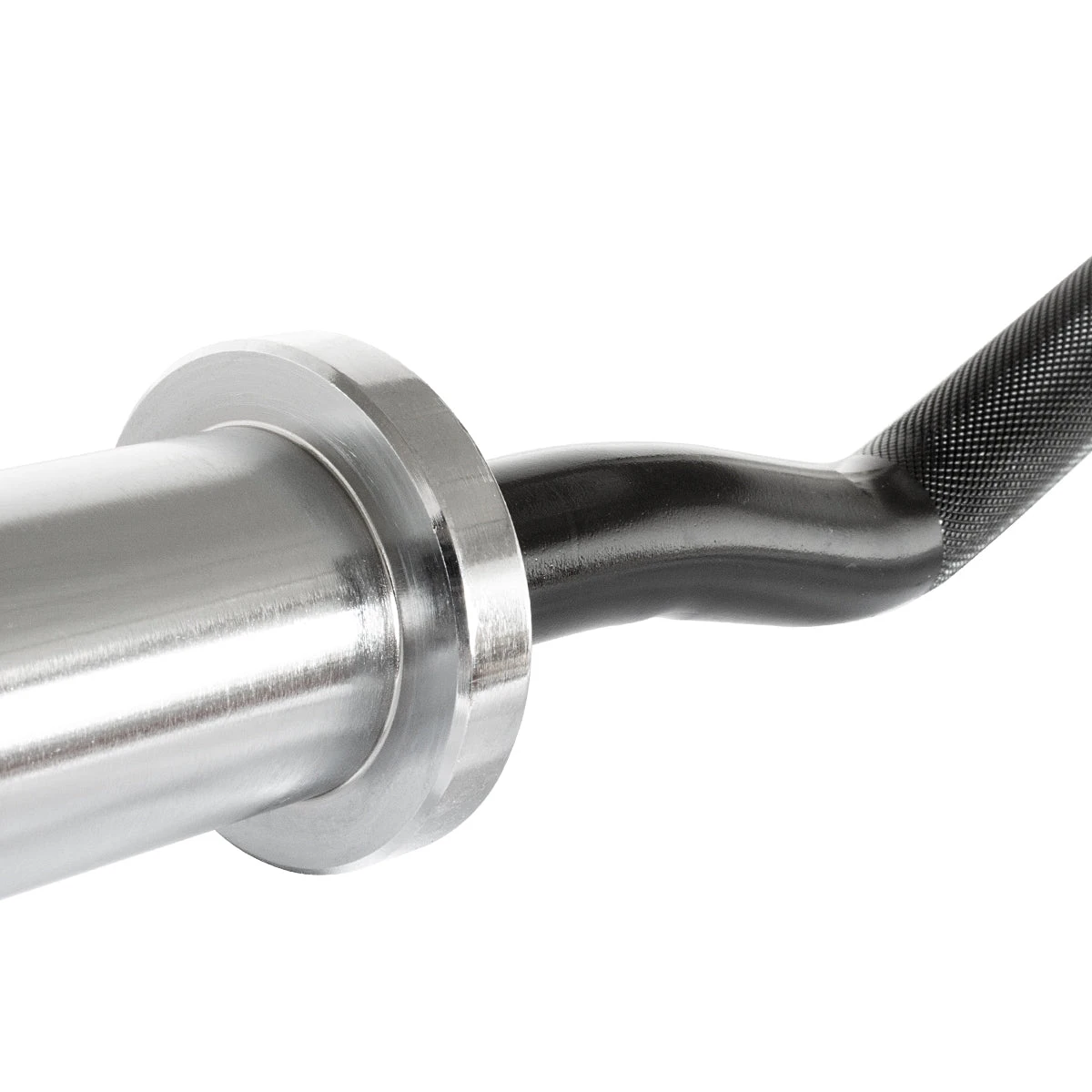 Riot SZ Curl-Hantel, 12kg - Schwarzer Schaft – Bild 3