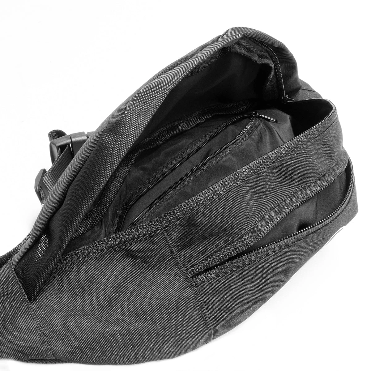 Bauchtasche, Schwarz – Bild 3