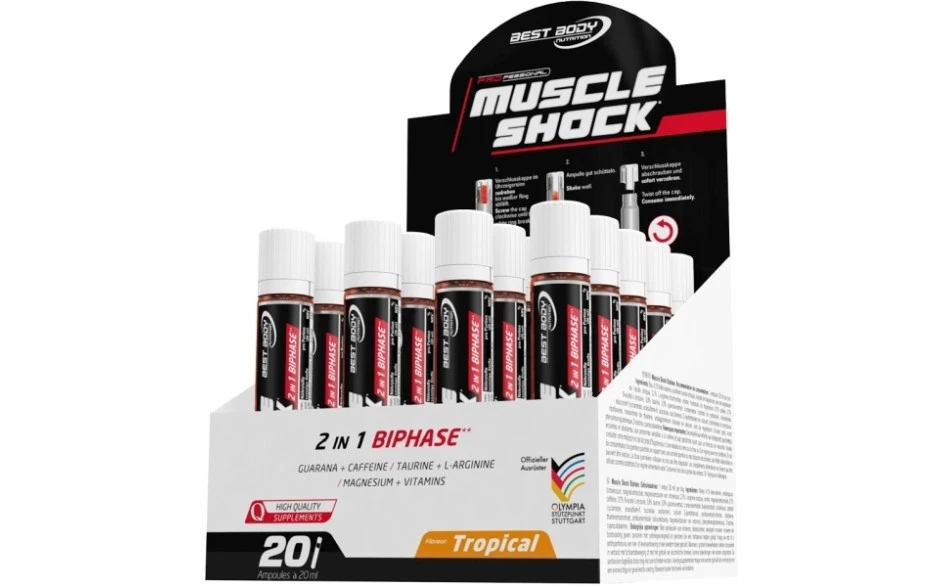 Best Body Nutrition Muscle Shock - 20 Trinkampullen