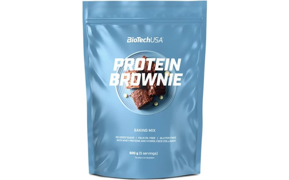 BioTechUSA Protein Brownie Basispulver - 600g