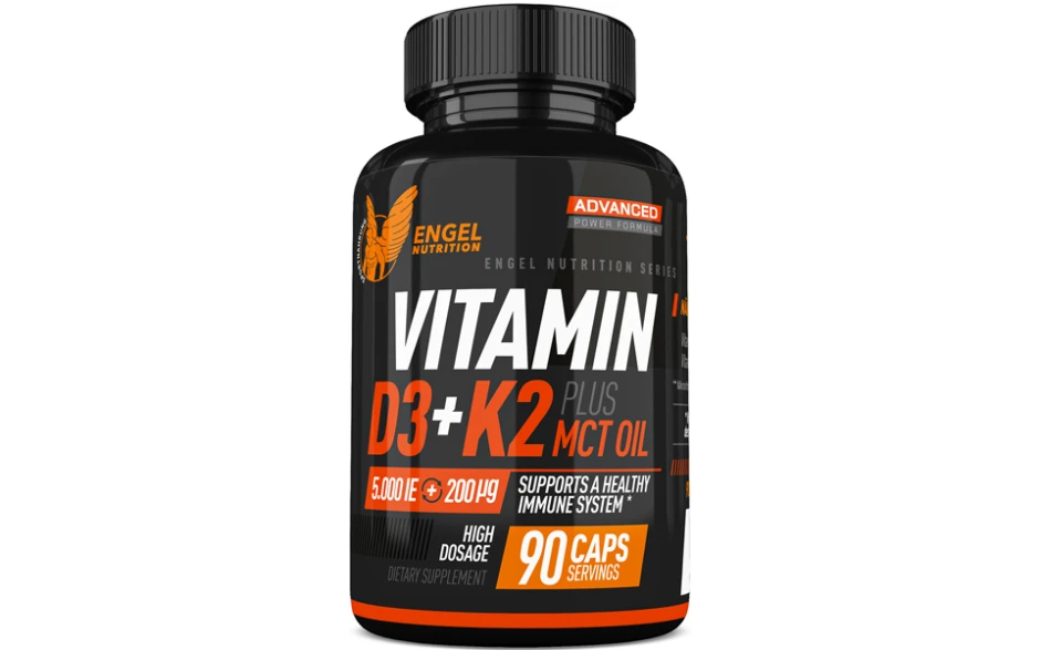 Engel Nutrition Vitamin D3 + K2 MK7 All-trans - 90 Kapseln