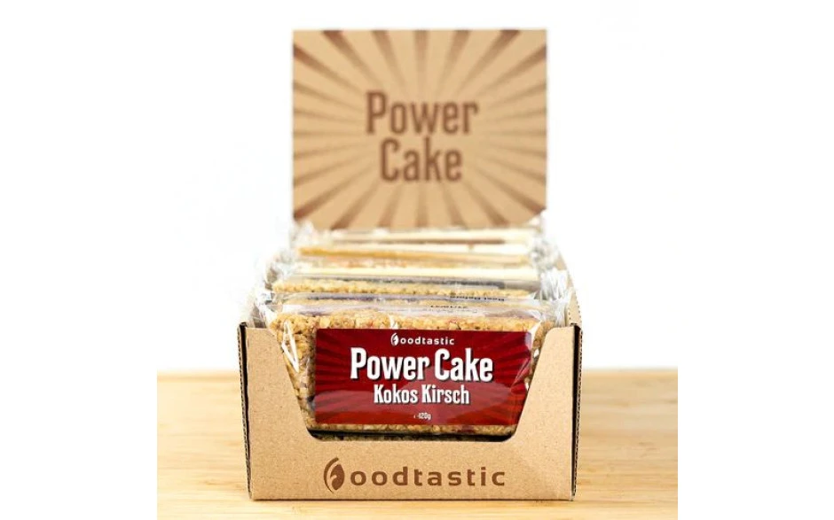 Foodtastic Power Cake - 12 X 120g Riegel – Bild 5