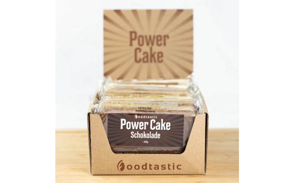 Foodtastic Power Cake - 12 X 120g Riegel – Bild 10