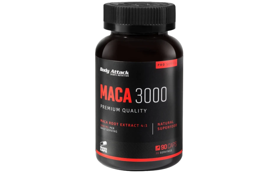 Body Attack Maca 3000 - 90 Kapseln