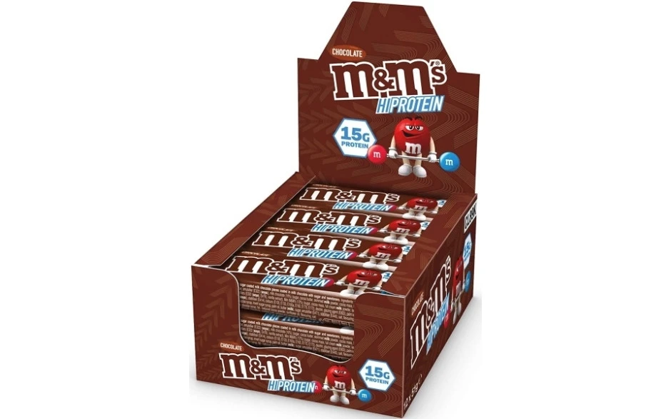 Mars M&M's Hi Protein Bar - 12 X 51g Riegel â Bild 2