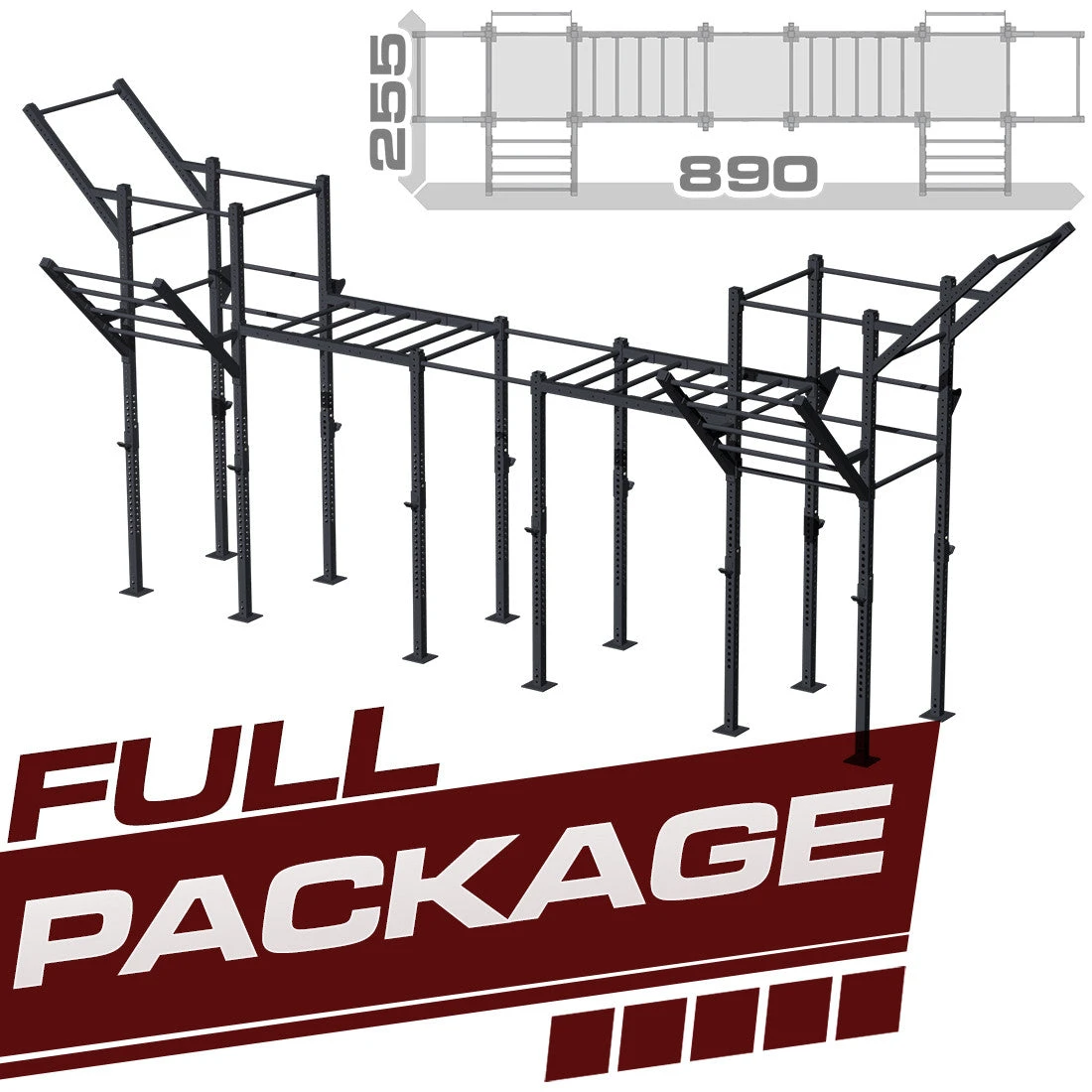 2.5 M Riot FS-12 Tripple Cube Rig/Trainingsstation – Bild 2