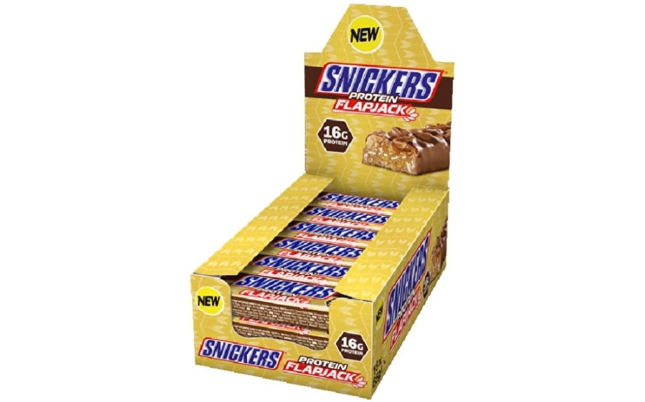 Mars Snickers Protein Flapjack - 18 X 65g Riegel