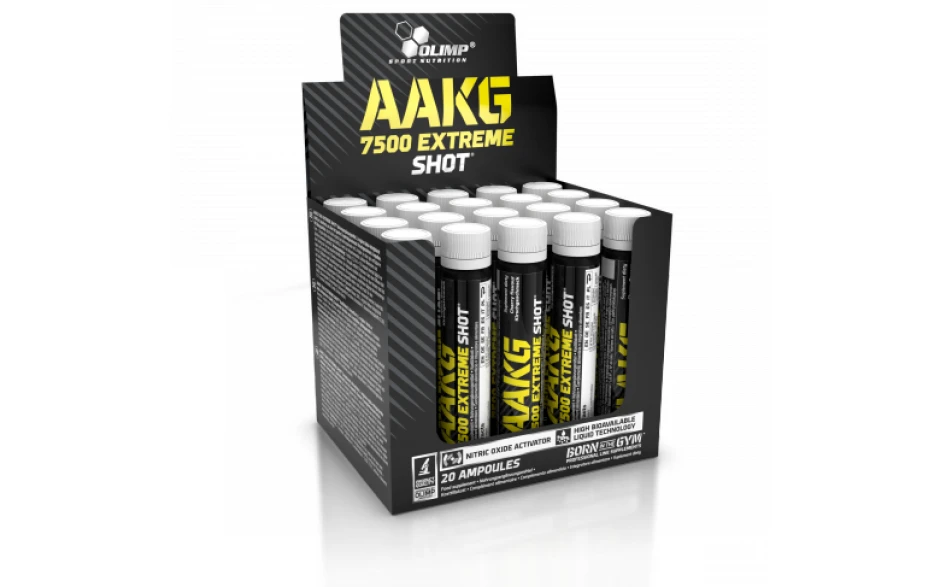 Olimp AAKG 7500 Extreme Shots - 20 Trinkampullen
