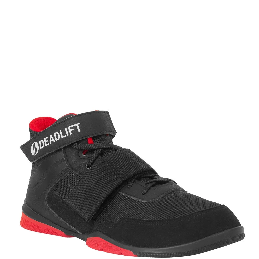 Sabo Deadlift Pro Kreuzhebeschuhe - Schwarz / Rot